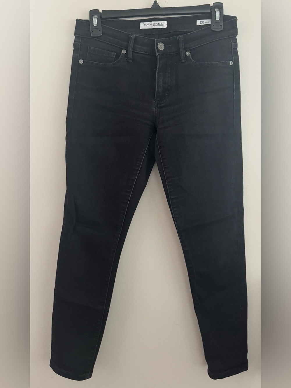 Banana Republic Black Ankle Crop Jeans
